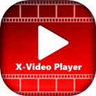 XX Video Player - 4k MX Player, HD MAX Player icône
