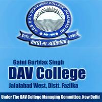 GGS DAV College Staff poster