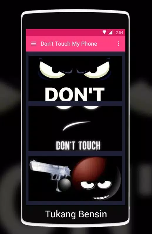 Download do APK de Don't Touch My Phone Wallpaper 3D Live para Android