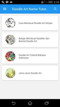 Doodle Art Name Tutorial Bahasa Indonesia For Android Apk