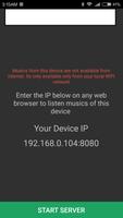 WIFI IP Music Player captura de pantalla 1