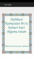 Doa Muslim Cartaz