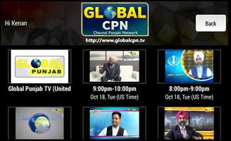 GLOBAL CPN - Punjabi TVs Ekran Görüntüsü 2