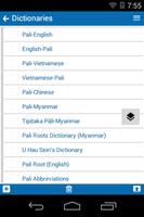 Pali Dictionary capture d'écran 2