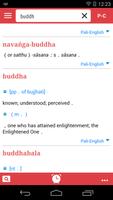 Pali Dictionary Lite screenshot 1