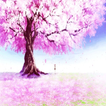 Pink Tree Live Wallpaper