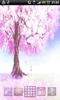 Pink Tree Live Wallpaper capture d'écran 1