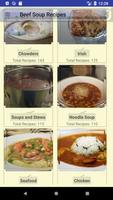 Beef Soup Recipes plakat