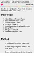 Tuna Pasta Salad Recipes capture d'écran 2