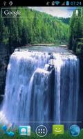 Forest waterfall Live WP الملصق