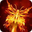 Fiery butterfly Live WP icon