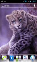 Snow leopard live wallpaper capture d'écran 1