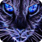 Sparkling cat live wallpaper icon