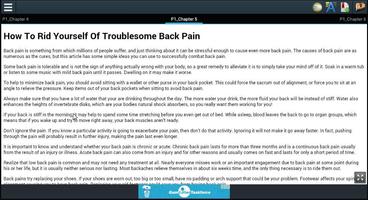 Stop Backpain Tips پوسٹر