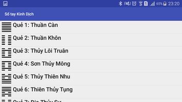 Sổ tay kinh dịch capture d'écran 2