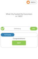 Kwizzr - Easy Eurovision Quiz تصوير الشاشة 1