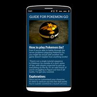 Guide for POKEMON GO poster