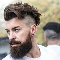 Men's Hair and Beard Style Affiche