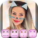 Visage de Chat Autocollants Animaux APK