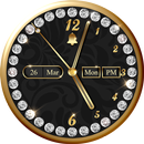Gold Clock Widget Pack APK