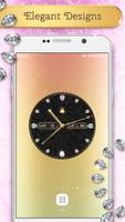 Gold Clock Widget Pack poster