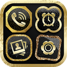 Luxury Gold Theme Deluxe Icons icône