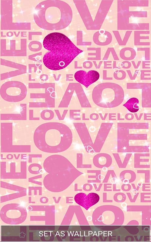 Glitter Love Wallpaper APK Download - Free Personalization APP for Android APKPure.com
