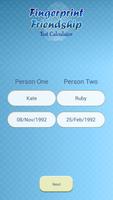 Fingerprint Friendship Test Calculator screenshot 2