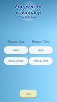 Calculatrice d'Amitié avec Empreintes Digitales capture d'écran 2