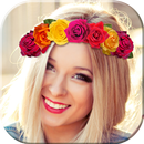 Fleurs dans les Cheveux Caméra APK