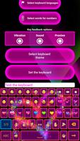 برنامه‌نما Luminous Keyboard with Emoji عکس از صفحه