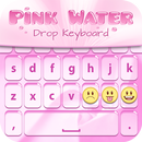 Soft Pink Water Drop Keyboard Changer APK