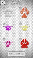 1 Schermata Paw Print Lock Screen