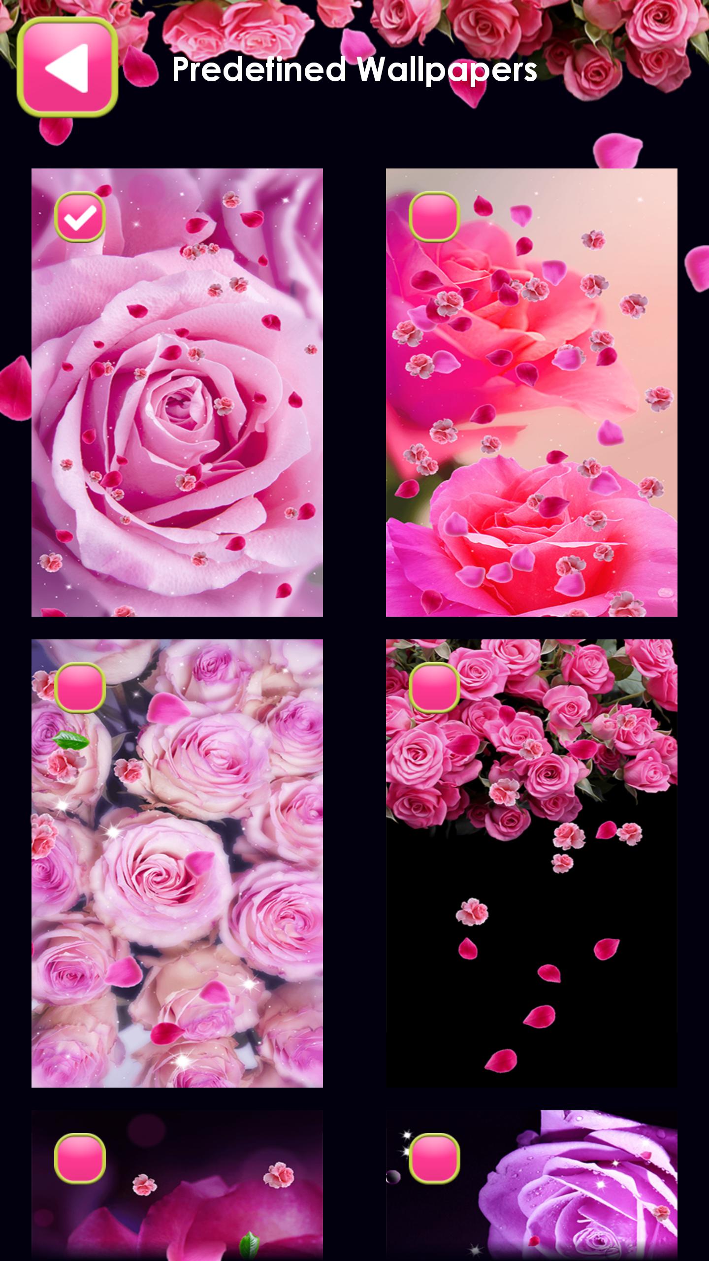 Android 用の ピンクのバラ ライブ壁紙 Apk をダウンロード