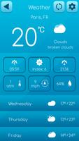 Air: Prévisions Météo avec Horloge capture d'écran 1