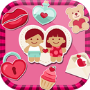 La Saint Valentin Icône Thèmes APK