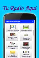 Radios De Colombia Gratis App  تصوير الشاشة 1