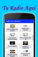 Radios De Colombia Gratis App  تصوير الشاشة 2
