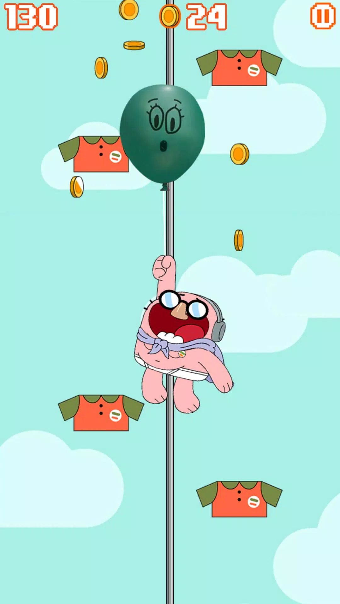 Sky Streaker, The Amazing World of Gumball Games