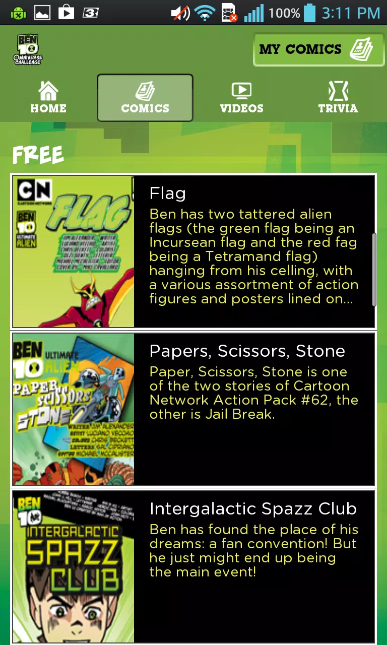 Galactic Challenge, Ben 10 Wiki