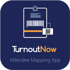 Attendee Mapping App - TurnoutNow أيقونة
