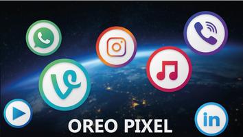 2 Schermata OREO 8 - Icon Pack