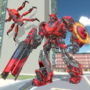 APK US Police Transform Iron Robot Spider Hero