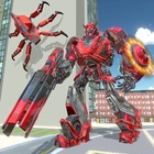 Cảnh sát Mỹ Chuyển Sắt Robot Spider Anh hùng biểu tượng