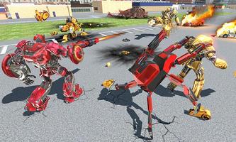 US Police Transform Iron Robot Spider Hero capture d'écran 2