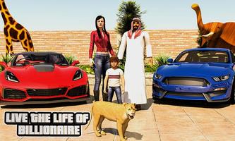 Virtual Happy Family: Billionaire Family Adventure Ekran Görüntüsü 1