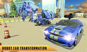 Cảnh sát Mỹ Chuyển Robot xe Cop Wild Horse Games ảnh chụp màn hình 2