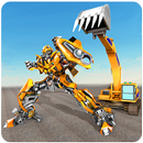 Excavator Robot Transformation: Robot Transforming aplikacja