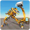 Excavator Robot Transformation: Robot Transforming