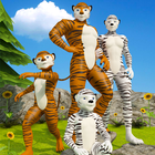Virtual Tiger Happy Family Game: Mom Dad Simulator biểu tượng